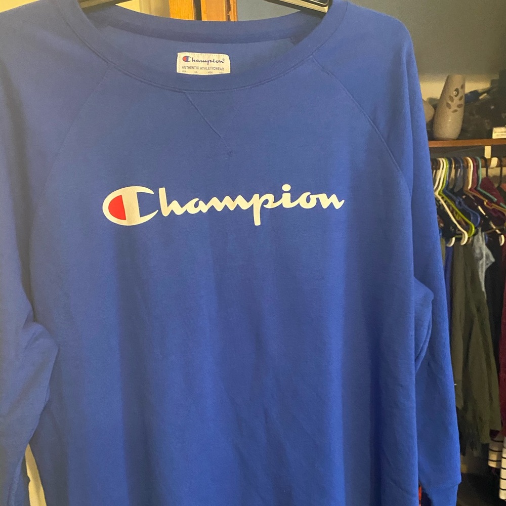 Champion sweatshirt Royal blue 3 X